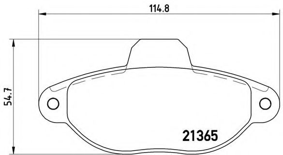 BREMBO P 23 054