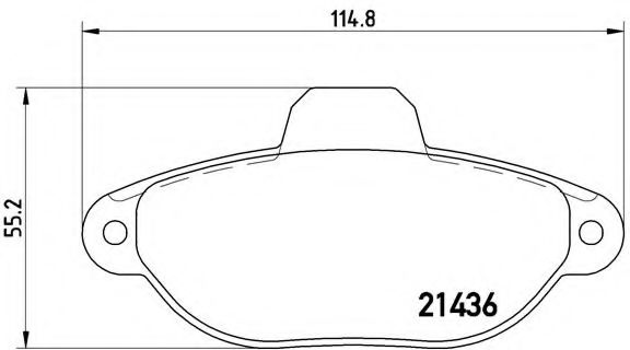 BREMBO P 23 060