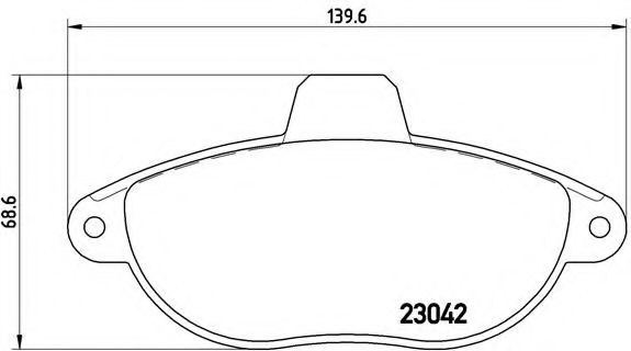 BREMBO P 23 072