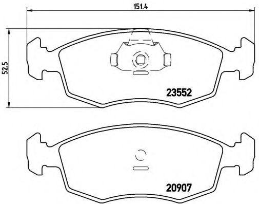 BREMBO P 23 079