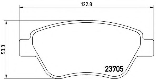 BREMBO P 23 099