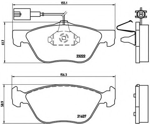 BREMBO P 23 116