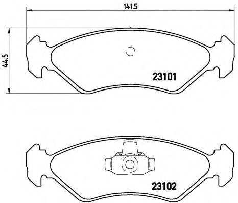 BREMBO P 24 044