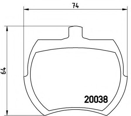 BREMBO P 52 002