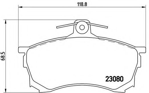 BREMBO P 54 021