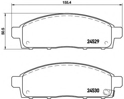 BREMBO P 54 038