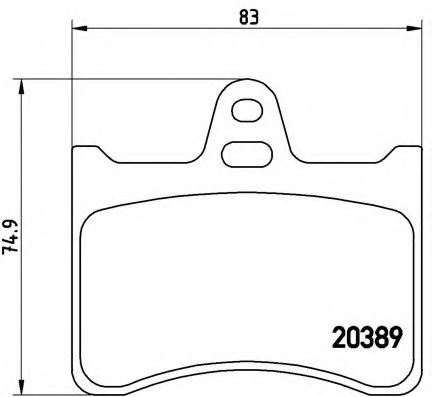 BREMBO P 61 019