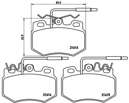 BREMBO P 61 041