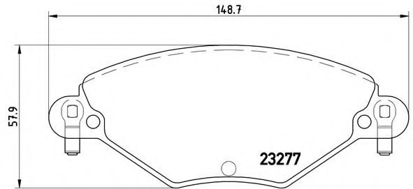 BREMBO P 61 071