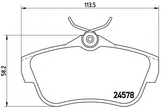 BREMBO P 61 095