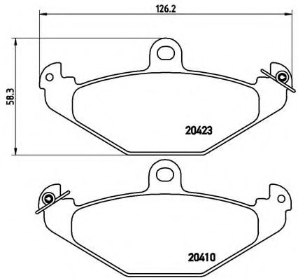 BREMBO P 68 017