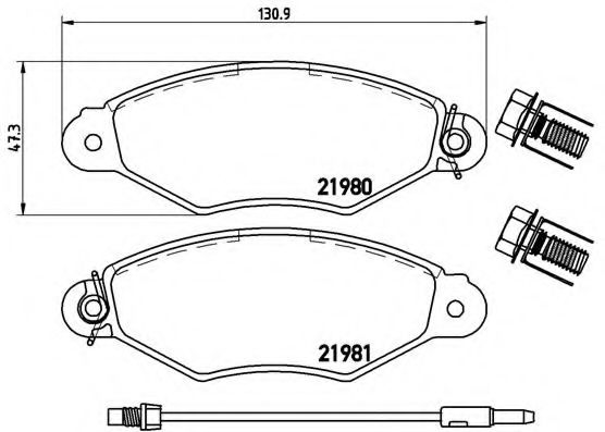 BREMBO P 68 042