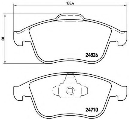 BREMBO P 68 052