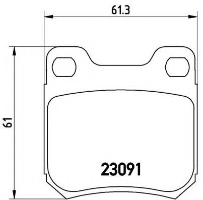 BREMBO P 71 008