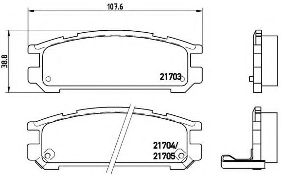 BREMBO P 78 005