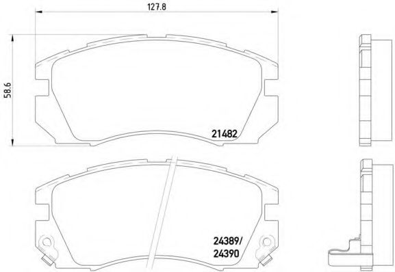 BREMBO P 78 007