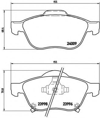 BREMBO P 83 043