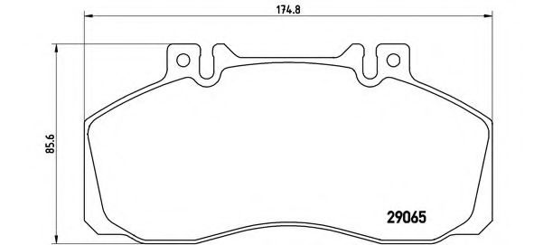 BREMBO P A6 008