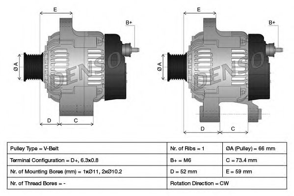 DENSO DAN616