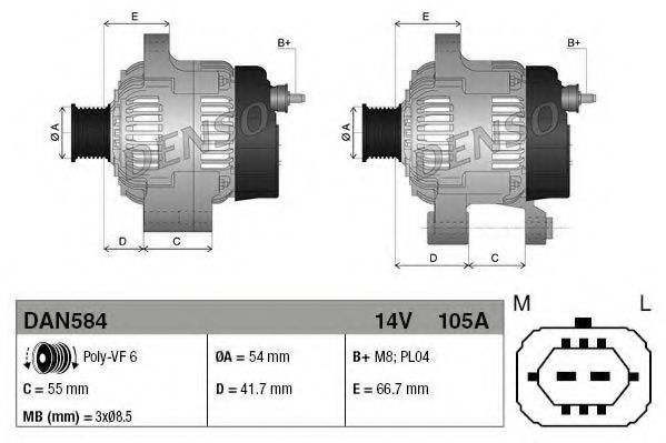 DENSO DAN584