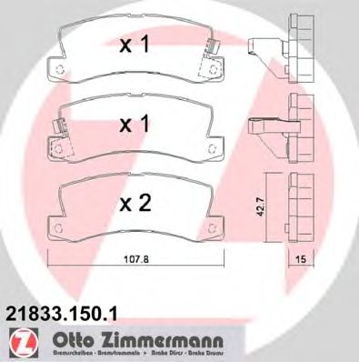 ZIMMERMANN 21833.150.1