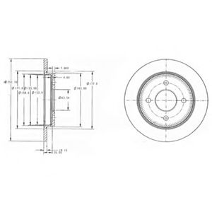 DELPHI BG3054