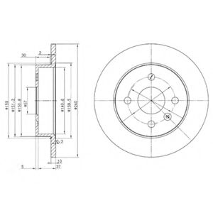 DELPHI BG3403