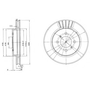 DELPHI BG3612