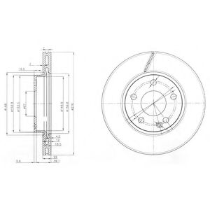 DELPHI BG3845C