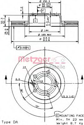 METZGER 24931 V