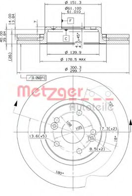 METZGER 24827 V