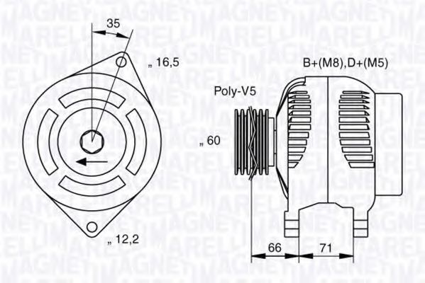 MAGNETI MARELLI 063321625010