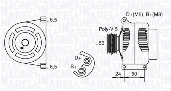 MAGNETI MARELLI 063377013010