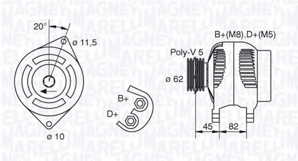 MAGNETI MARELLI 063321616010