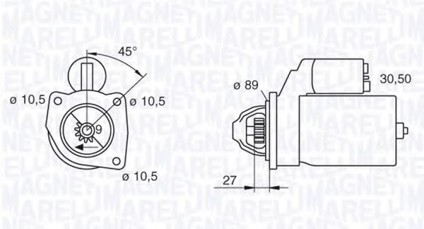 MAGNETI MARELLI 063216733010