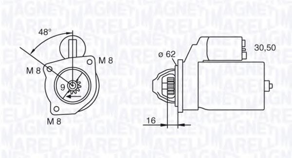 MAGNETI MARELLI 063222908010